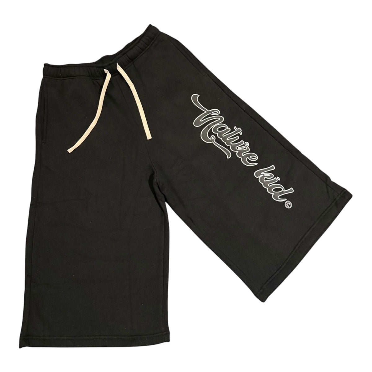 NK BLACK CAPRI SHORTS